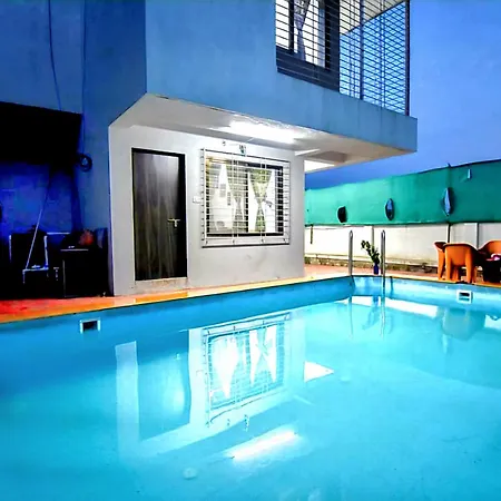Empyrean Stay Ll 2Bhk Ll Mazzelo Villa Lonavala Ll Non Acii Pool Exterior photo