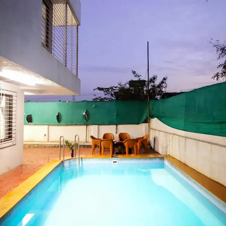 Empyrean Stay Ll 2Bhk Ll Mazzelo Villa Lonavala Ll Non Acii Pool Exterior photo