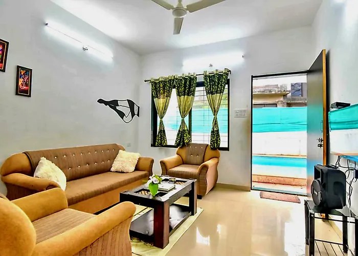 Empyrean Stay Ll 2Bhk Ll Mazzelo Villa Lonavala Ll Non Acii Pool